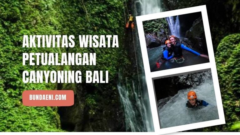 canyoning bali