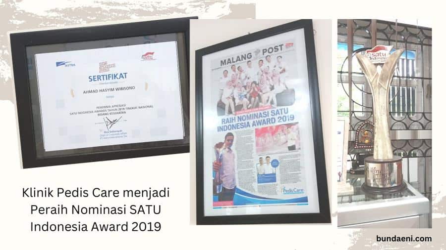 Pedis Care peraih SATU Indonesia Award
