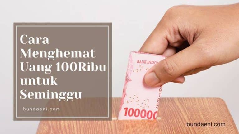 cara menghemat uang seratus ribu