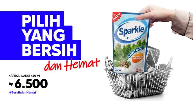 sparkle karbol 450ml