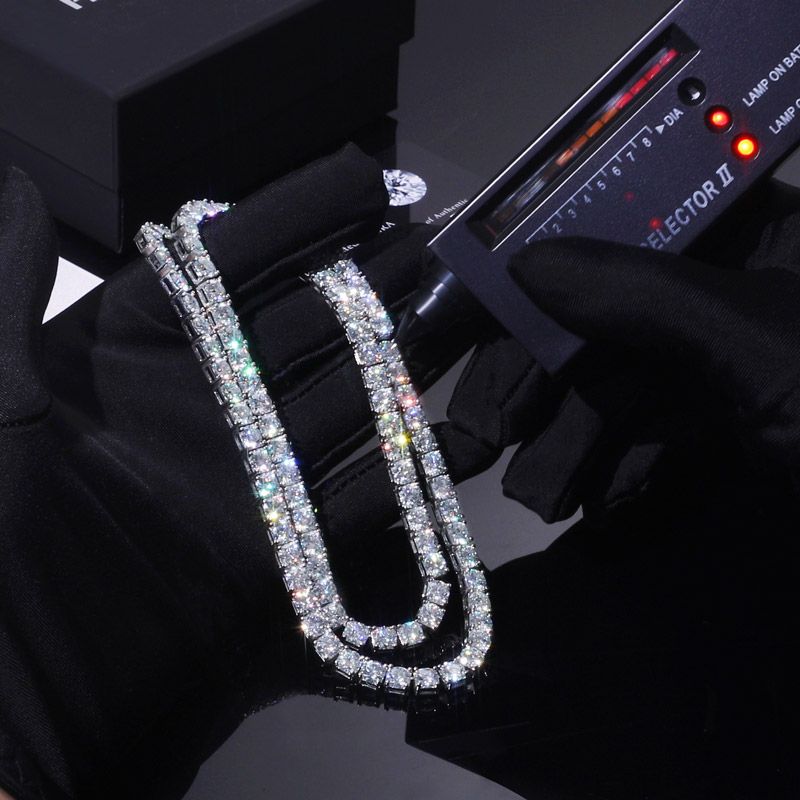 Moissanite Tennis Chain